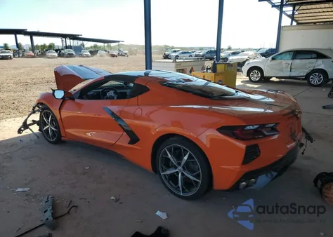 2020 Chevrolet Corvette Stingray 2Lt from USA, damaged, VIN 1G1Y72D40L5114863